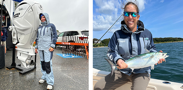 Sarah got her foot in the door by washing boats and shadowing captains at dealerships.