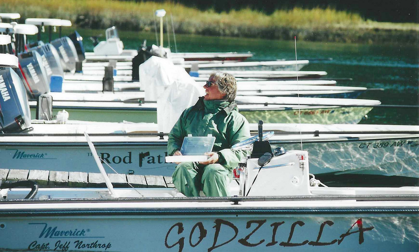 Yamaha-Fishin-SaltVol17No1iamge2.jpg Jeff Northrop was the first light tackle guide to bring a flats boat to the Northeast where he single-handedly developed and promoted an unrecognized shallow water fishery for striped bass, bluefish and false albacore in the skinny waters of western Long Island Sound.