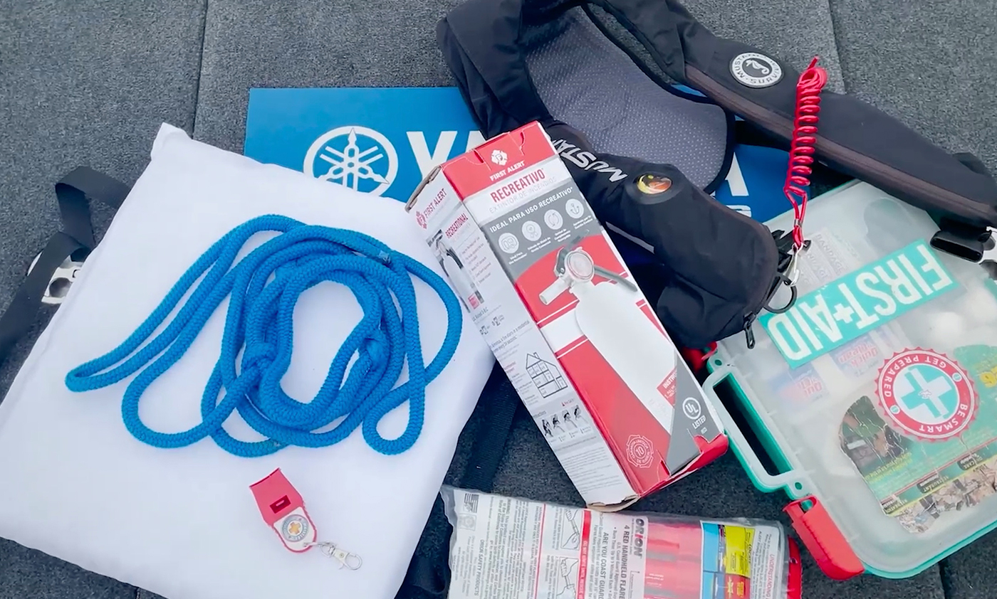 Take advantage of the off season by checking all of the safety inventory on your boat.