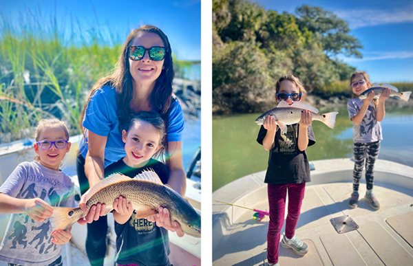 Yamaha-Boaters-LogVol14No5JustinRavenelBlueTalesimage2.jpg Justin Raven's charter business specializes in inshore fishing targeting tarpon, redfish, trout, and sharks. Because he focuses on inshore excursions, he can put clients on fish year-round.
