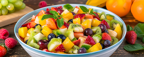 You can never go wrong with fresh fruit as a snack option on the boat.