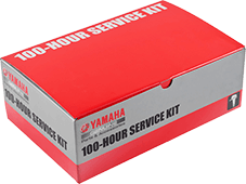 100-hour service kit box from Yamaha.