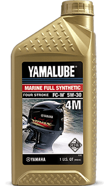Yamalube Marine Full Synthetic oil.