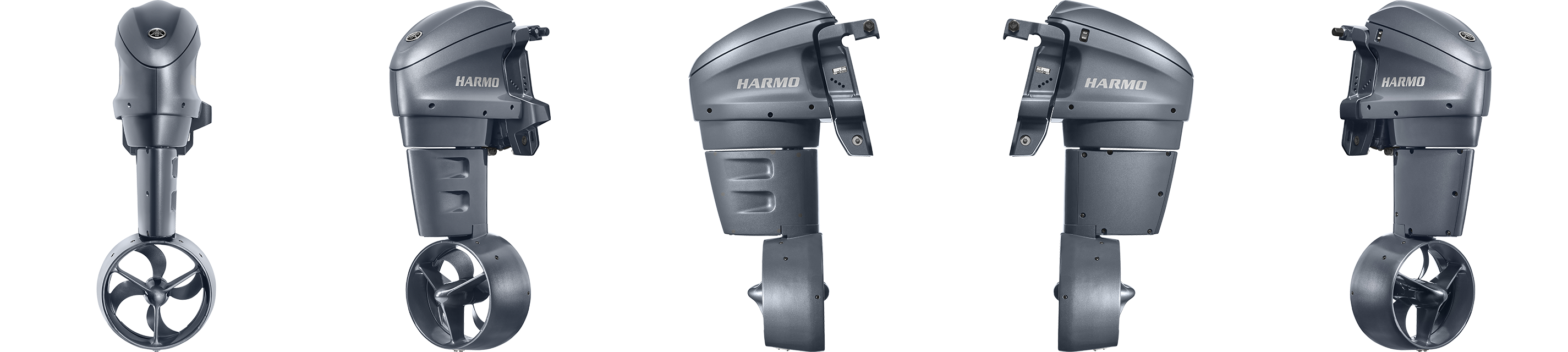 Rotating image of Yamaha Jet Drive 150 Outboard.