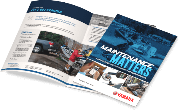 Yamaha Maintenance Matters brochure.